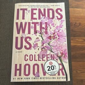 'It Ends With Us' Novel - Pink Cover